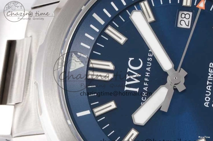 MIROTIME 0203 Versatile Aquatimer SS IW3290 V6SF 1:1 Best Edition Blue Dial on SS Bracelet A 7031